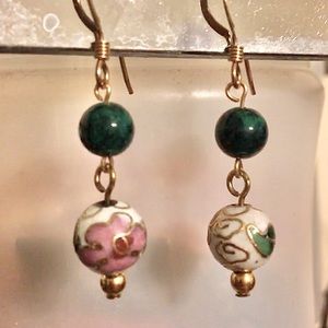 Earrings w/gold filled hooks
